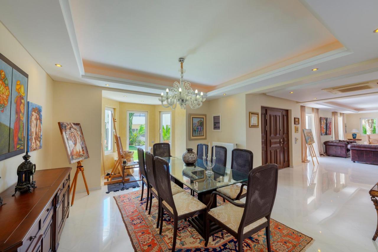 The Painters Luxurious Villa Anavyssos Exterior foto