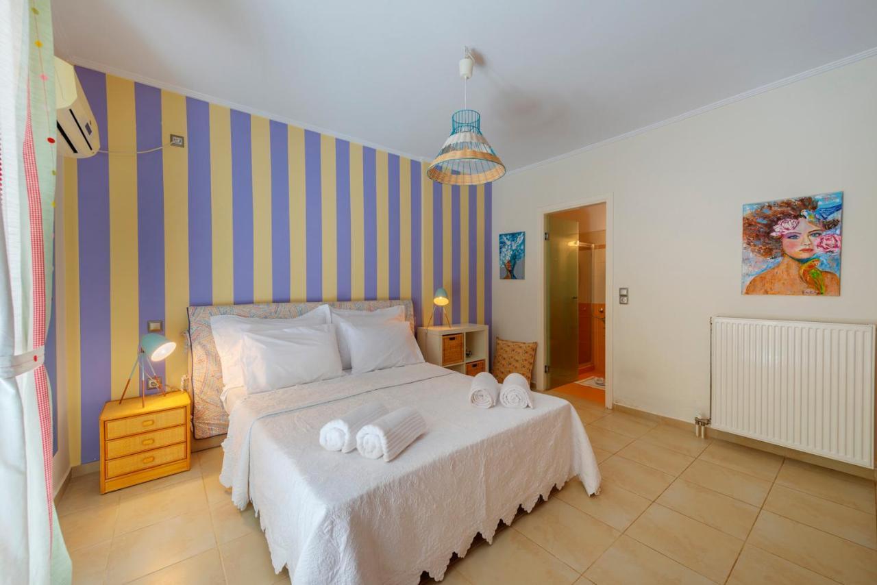 The Painters Luxurious Villa Anavyssos Exterior foto